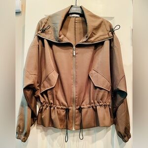 NWOT - Lisa Robertson Lightweight Olive Green Fashion Jacket - S